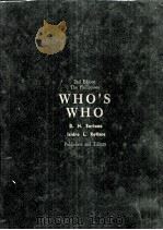 The Philippines WHO'S WHO 2nd Edition 1981 PDF电子版封面 D.H.Soriano