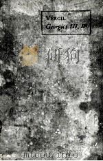 P.VERGILI MARONIS GEORGICON LIBRI Ⅲ.Ⅳ.（1918 PDF版）