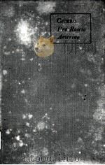 M.TULLI CICERONIS PRO SEXTO ROSCIO AMERINO ORATIO 1923 PDF电子版封面 J.C.NICOL