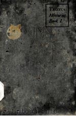 TACITUS HISTORIES BOOK Ⅰ.（1925 PDF版）