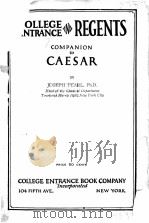 COMPANION TO CAESAR（1927 PDF版）