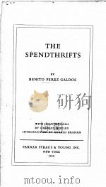 THE SPENDTHRIFTS 1952 PDF电子版封面