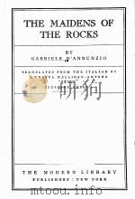 THE MAIDENS OF THE ROCKS（1926 PDF版）