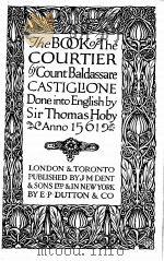 THE BOOK OF THE COURTIER（ PDF版）