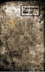 THUCYDIDES BOOK Ⅲ（1905 PDF版）