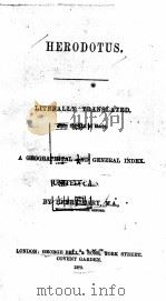HERODOTUS（1889 PDF版）