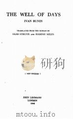 THE WELL OF DAYS（1946 PDF版）