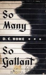 SO MANY！ SO GALLANT！（1951 PDF版）