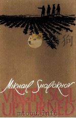 VIRGIN SOIL UPTURNED PDF电子版封面 MIKHAIT SHOLOKHOR