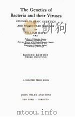 THE GENETICS OF BACTERIA AND THEIR VIRUSES：STUDIES IN BASIC GENETICS AND MOLECULAR BIOLOGY  SECOND E（ PDF版）
