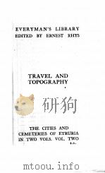 THE CITIES & CEMETERIES OF ETRURIA VOLUME II PDF电子版封面 GEORGE DENNIS