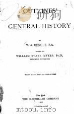 OUTLINES OF GENERAL HISTORY（1917 PDF版）