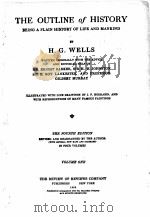 THE OUTLINE OF HISTORY THE FOURTH EDITION VOLUME ONE（1922 PDF版）