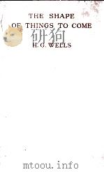 THE SHAPE OF THINGS TO COME 28TH THOUSAND PDF电子版封面 H. G. WELLS