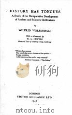 HISTORY HAS TONGUES（1946 PDF版）