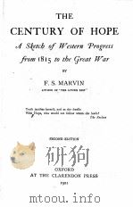 THE CENTURY OF HOPE SECOND EDITION（1921 PDF版）