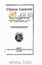 CHINESE LANTERNS PDF电子版封面