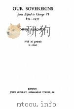 OUR SOVEREIGNS SECOND EDITION（1937 PDF版）