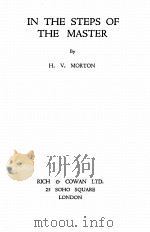IN THE STEPS OF THE MASTER（1934 PDF版）