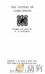 THE LETTERS OF LORD BYRON（1948 PDF版）