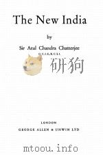 THE NEW INDIA 1948 PDF电子版封面