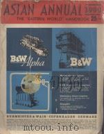 ASIAN ANNUAL THE “EASTERN WORLD” HANDBOOK 1964 PDF电子版封面