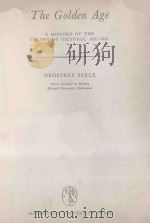 The Golden Age A History of the colony of victoria 1851-1861（1963 PDF版）