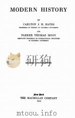 MODERN HISTORY REVISED AND ENLARGED（1934 PDF版）
