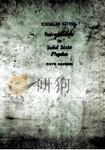 INTRODUCTION TO SOLID STATE PHYSICS  SIXTH EDITION（ PDF版）