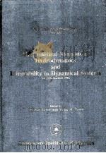 MATHEMATICAL METHODS IN HYDRODYNAMICS AND INTEGRABILITY IN DYNAMICAL SYSTEMS（1982 PDF版）