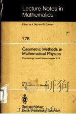 GEOMETRIC METHODS IN MATHEMATICAL PHYSICS（1980 PDF版）