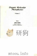 ORGANIC MOLECULAR PHOTOPHYSICS  VOLUME 2（ PDF版）