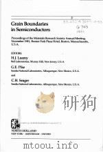 GRAIN BOUNDARIES IN SEMICONDUCTORS（ PDF版）
