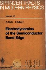ELECTRODYNAMICS OF THE SEMICONDUCTOR BAND EDGE（ PDF版）