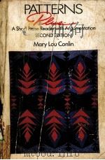 PATTERNS PLUS:A SHORT PROSE READER WITH ARGUMENTATION SECOND EDITION PDF电子版封面 0395359279