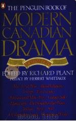 MODERN CANADIAN DRAMA（ PDF版）