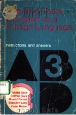 OBJECTIVE TESTS IN ENGLISH AS A FOREIGN LANGUAGE TEACHER‘S BOOK PDF电子版封面 0333124928
