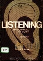 LISTENING:A PROGRAMMED APPROACH SECOND EDITION PDF电子版封面 0070196605 ELLA A.ERWAY