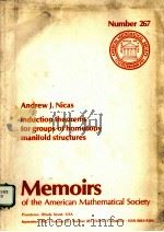 INDUCTION THEOREMS FOR GROUPS OF HOMOTOPY MANIFOLD STRUCTURES 1982 PDF电子版封面 ANDREW J.NICAS