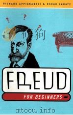 FREUD FOR BEGINNERS PDF电子版封面 037571460X RICHARD APPIGNANESI AND OSCAR