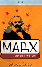 MARX FOR BEGINNERS PDF电子版封面 0375714618 RIUS