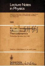 LECTURE NOTES IN PHYSICS 199 RECENT DEVELOPMENTS IN NONEQUILIBRIUM THERMODYNAMICS PDF电子版封面 3540129278 J.CASAS-VQZQUEZ,D.JOU AND G.LE