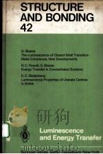 LUMINESCENCE AND ENERGY TRANSFER（1980 PDF版）