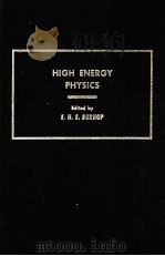 HIGH ENERGY PHYSICS  VOLUME 3（1969 PDF版）