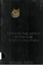 COMMUNICATIVE BEHAVIOR AND EVOLUTION（1976 PDF版）