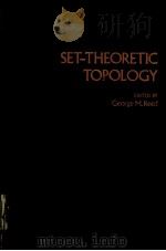SET-THEORETIC TOPOLOGY 1977 PDF电子版封面 0125849508 GEORGE M.REED