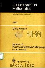 ITERATES OF PIECEWISE MONOTONE MAPPINGS ON AN INTERVAL（ PDF版）