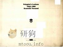 POLYGLOT‘S LEXICON 1943-1966 PDF电子版封面 KENNETH VERSAND