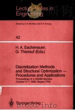 DISCRETIZATION METHODS AND STRUCTURAL OPTIMIZATION：PROCEDURES AND APPLICATIONS（1988 PDF版）