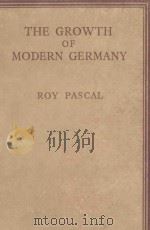 THE GROWTH OF MODERN GERMANY（1946 PDF版）